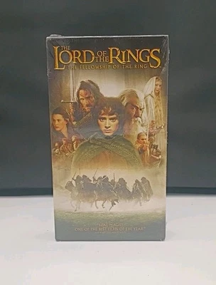 The Lord of the Rings The Fellowship of the Ring VHS 2002 New & Sealed — 第 1/4 张图片