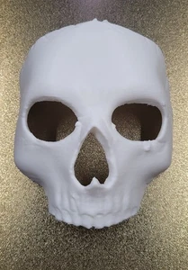 Ghost Mask MW2 COD Jawbone [Paintable Cosplay] - Picture 1 of 2