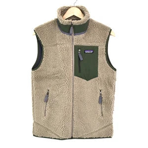 NWT PATAGONIA Classic Retro-X Fleece Vest S Seabird Gray-Beige - Style 23048 - Picture 1 of 10