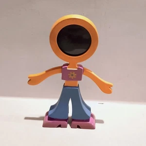 Vintage CBS Designs Flexo Buddies Picture Frame-Teen Girl-Flexible-1998-Rubber - Picture 1 of 6