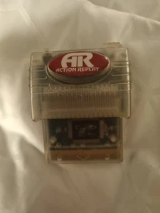 Gameboy Advance Action Replay GBA Trucco Codice Cartuccia Trasparente - Foto 1 di 7