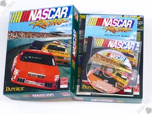 IBM PC NASCAR RACING BIG BOX MSDOS CDROM COMPUTERSPIEL 1994 PAPYRUS VIRGIN - Bild 1 von 1