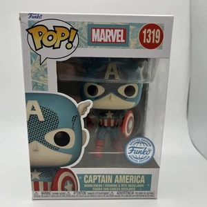 Funko Pop! Vinyl: Marvel - Captain America - #1319 - Picture 1 of 4