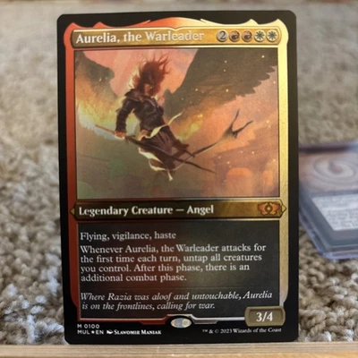 Aurelia, the Warleader Foil M0100  MTG(MUL) - Image 1 of 2