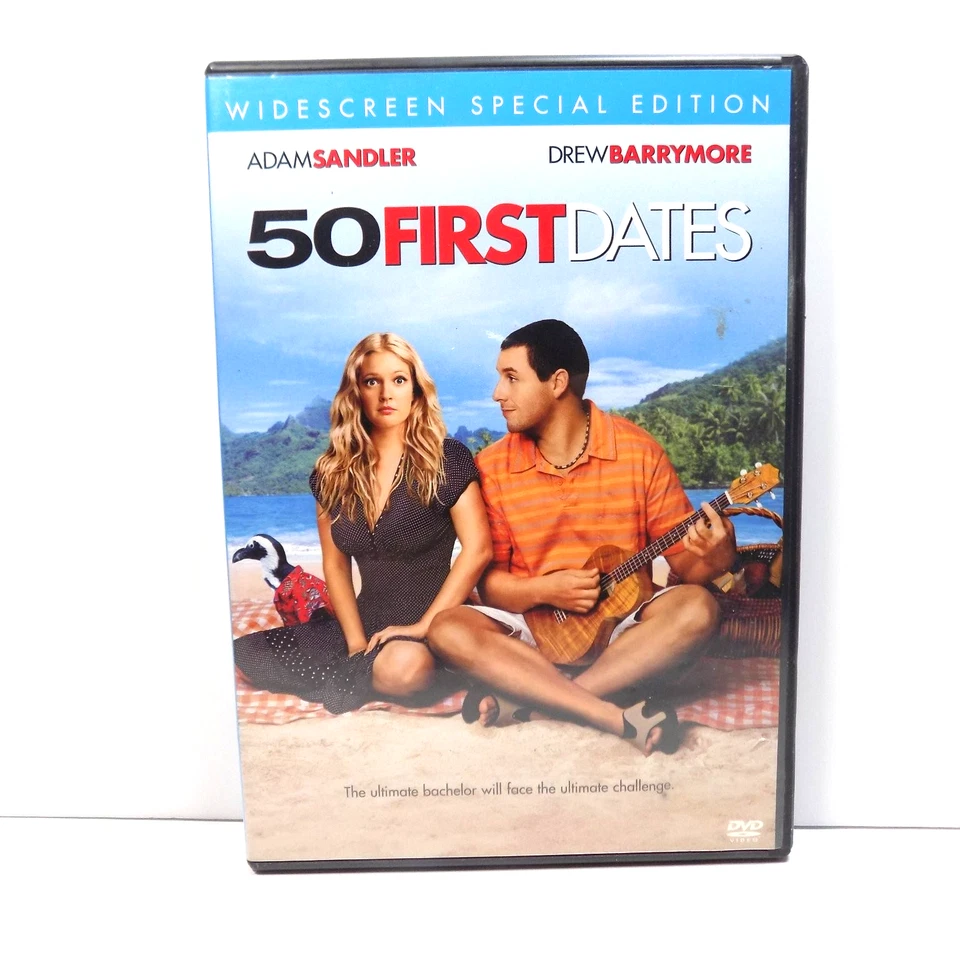 50 First Dates DVD 2004 Widescreen Special Edition Adam Sandler Foto 1 de 4