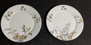 2 Antique Haviland Limoges 1876-1889 H348 7 3/8" Salad Plates - Picture 1 of 4