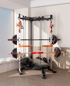 SmartFit C3 Max multi functional trainer smith machine with 130kgs pin loaded - Picture 1 of 10