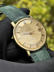 Omega Constellation Pie Pan, 18K Solid Gold Case 34mm-Rare - Picture 1 of 9