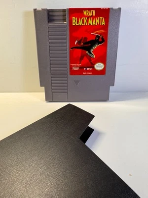 Wrath of the Black Manta (Nintendo NES, 1990) NEAR MINT FLAWLESS LABELS Authenti - Image 1 of 4