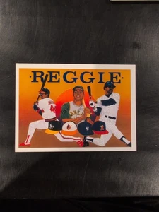 1990 Upper Deck Baseball Heroes: Reggie Jackson Reggie Jackson #9 Yankees - Picture 1 of 3