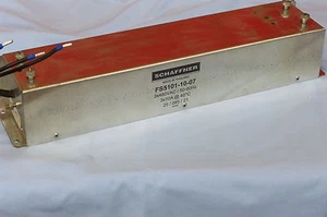 SCHAFFNER FS5101-10-07 FILTER 3X480VAC 50-60HZ 3X10A@40 DEG.C. (3H4) - Bild 1 von 6