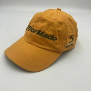 Taylormade 2003 Rochester 8624 Hat Cap Yellow Strap Back Adjustable