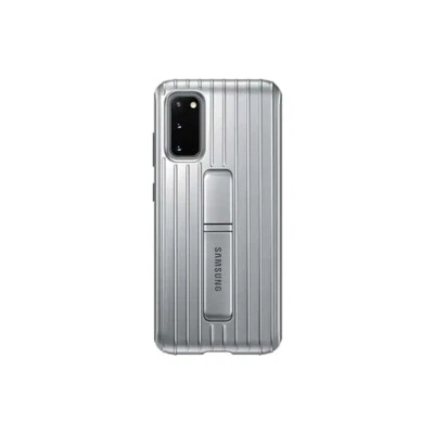 Samsung Original Galaxy S20 5G Custodia Protettiva Con Supporto Argento - Immagine 1 di 4