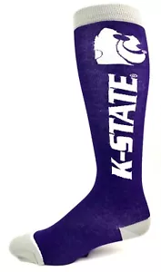 Kansas State Wildcats lila & grau Deuce dünne lange Socken - Bild 1 von 3