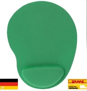Mauspad Ergonomisches Handballenauflage Mousepad Schaumstoff, Farbe Grün  - Bild 1 von 6