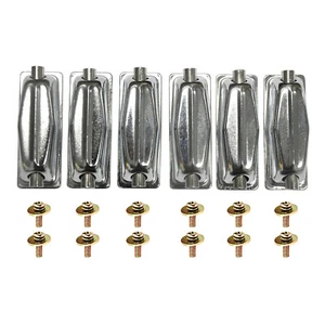 6Pcs Double End Drum Lugs Connectors for Bass Snare Drum Parts Replacement - Picture 1 of 7