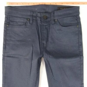 Ladies Womens AllSaints MAST Stretch Skinny Blue Jeans W26 L30 UK Size 6 - Picture 1 of 7