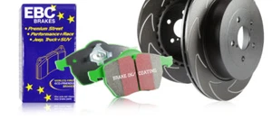Discos BSD delanteros EBC y almohadillas Greenstuff para BMW Serie 3 E46 330 3.0 Touring 00>05 - Imagen 1 de 1