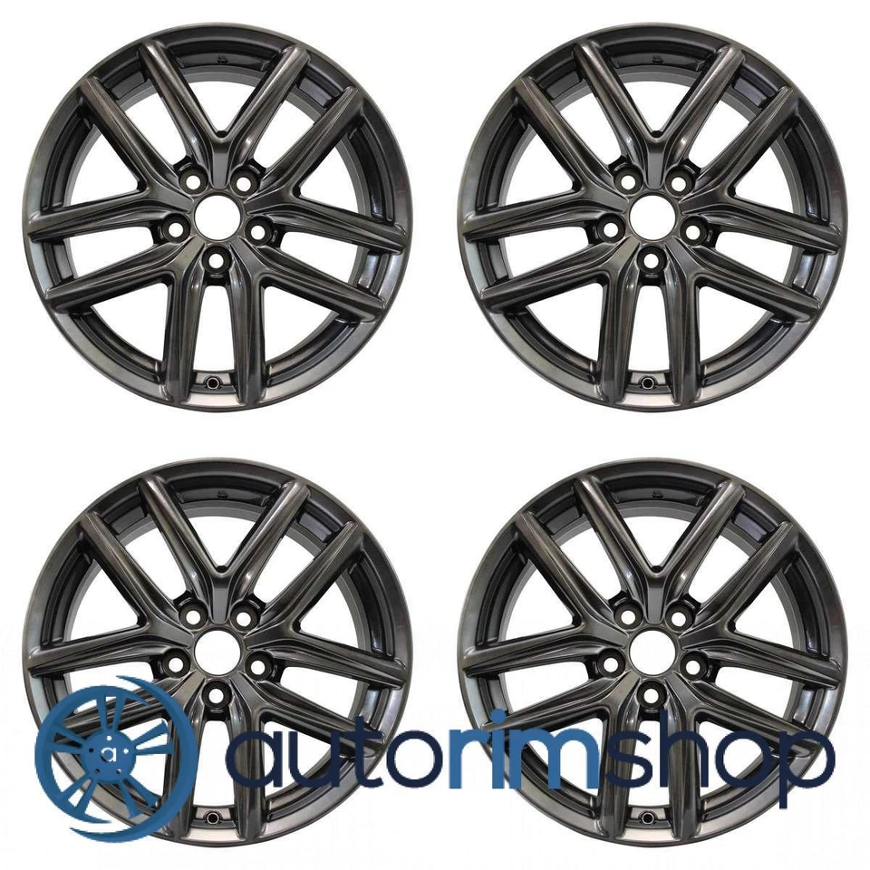 Lexus IS250 IS350 IS300 IS200t 2014-2020 18" Juego de llantas de fábrica OEM Hyper Foto 1 de 1