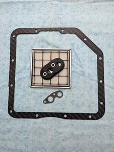 GM TH350 TRANSMISSION FILTER KIT -NYLON SCREEN W/ FIBER GASKET 1969 - 1986 - Picture 1 of 4