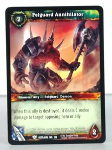 Felguard Annihilator - Traición del Guardián - 141/202 - WoW TCG - C - Imagen 1 de 16