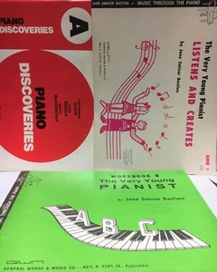 3 LOT NEW Music Song Books for the Young Pianist Piano  From Closing Music Store - Picture 1 of 4
