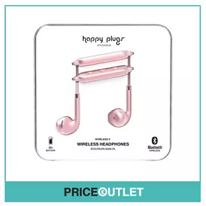 Happy Plugs Wireless II Pink Gold Bluetooth Earphones Earphones - BRAND NEW - Picture 1 of 5