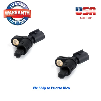 Juego de 2 sensores de velocidad de rueda ABS traseros izquierdo o derecho se adapta a: TT LEON BEETLE GOLF JETTA  Foto 1 de 4