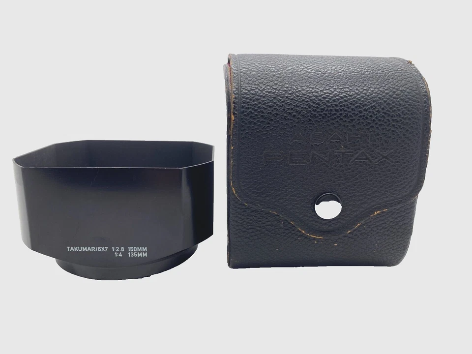 [Near MINT w/Case] Pentax 67mm Metal Lens Hood for 6x7 67 II 150mm 135mm Lens - Image 1 of 4