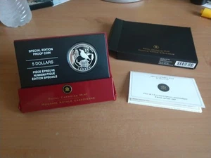 Moneda de plata Saskatchewan 2005 edición especial prueba Canadá 12047 - Imagen 1 de 6