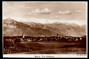 1928  --  SUISSE  BULLE  VUE GENERALE   3M605 - Picture 1 of 1