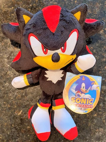 SHADOW 9" PLUSH SONIC The Hedgehog 2023 NEW In Hand Cover