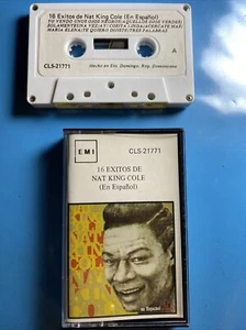 Nat King Cole Cassette Tape 16 Exitos De Nat King Cole En Espanol (Spanish) - Picture 1 of 2