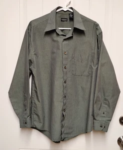 Men’s Van Heusen Shirt Size M 15-15 1/2 Green - Picture 1 of 5