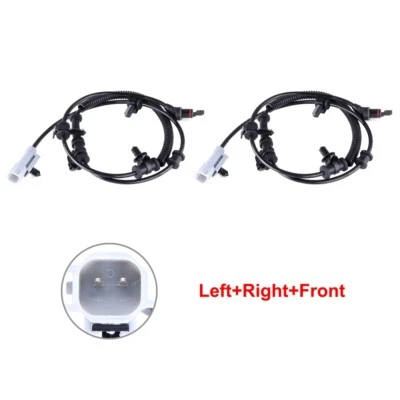 Conjunto de sensor de velocidad ABS delantero y trasero de 2 piezas para Jeep Commander Grand Cherokee Foto 1 de 4