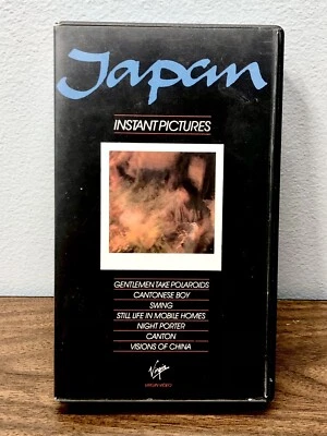 RARE! Japan VHS Instant Pictures Video Tape PAL 1984 David Sylvian Synth-Pop - Image 1 of 4