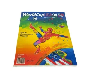 FIFA WORLD CUP 1994 USA Official Commemorative Program w Pullout Chart Soccer - Picture 1 of 8