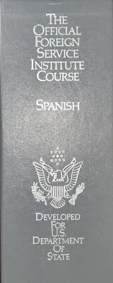 Vintage Official Foreign Service Institute Course Spanish Basic Course 1-30 - Image 1 of 2