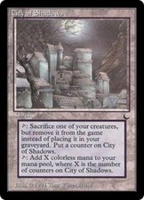 City of Shadows NM MTG The Dark Magic 2B3