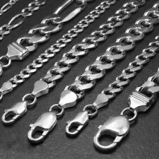 Panzerkette Silberkette Echt 925 Silber Ketten Silberarmband Halsketten Armband