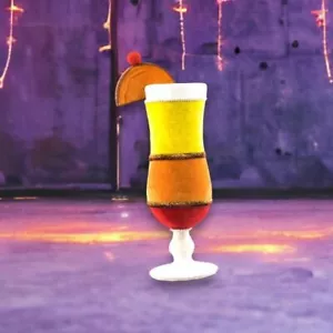 15" Day Of The Dead Cocktail Halloween Decor *SHIPS WITHIN 10 DAYS* NEW 2024 - Picture 1 of 1