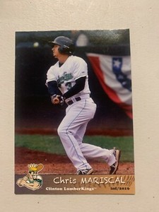 Chris Mariscal 2016 Clinton Lumber Kings Team Card