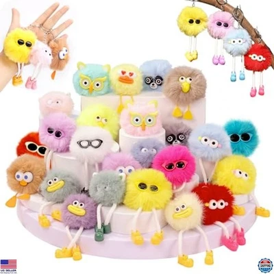 24 lindos llaveros para niños - Favores de fiesta, bolsas de regalos, premios de aula, juguetes a granel Foto 1 de 4