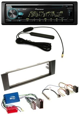 Pioneer CD MP3 AUX DAB USB Autoradio für Audi A3 8P 03-06 Aktivsystem Mini-ISO - Bild 1 von 4
