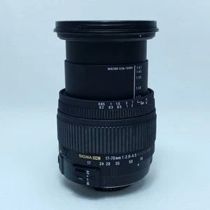 Sigma DC 17-70mm F2.8-4.5 Macro HSM Zoom Lens | Nikon Mount | Free UK P&P - Picture 1 of 9