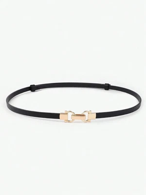 Thin Stretch Waist Belt for Women Ladies Fashion Dress Accessory Stylish Fit - Image 1 of 3