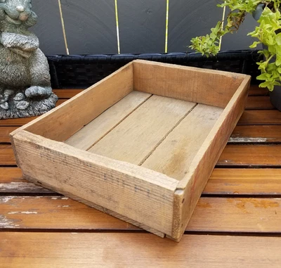Vintage Rustic Wooden Crate, Farmhouse, Home Decor, Primitive - Image 1 of 4