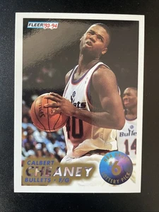 1993-94 Fleer - NBA Draft Lottery #6 Calbert Cheaney RC - Picture 1 of 2