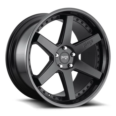 20x9 Black Wheels Niche M192 Altair 5x114.3 25 (Set of 4)  72.56 - Image 1 of 3