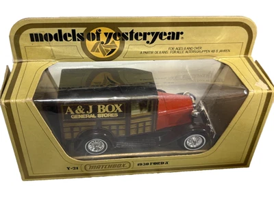 1978 MATCHBOX MODELS of YESTERYEAR Y-21 1930 Ford "X" Truck A&J NOS - Image 1 of 4